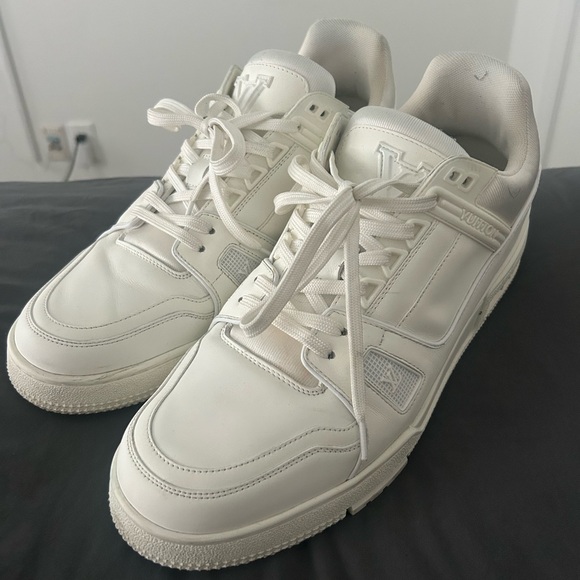 Loui Vuitton Skates size 11 all white - Picture 1 of 6